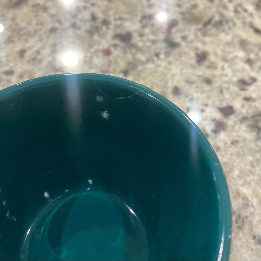 World Market Set of 6 coffee cups with metal holder **1 glued back* Holder Rustd - Picture 12 of 16